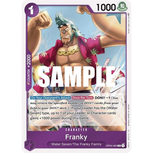 Franky (OP04 - 063) [Kingdoms of Intrigue] - PokéBox Australia