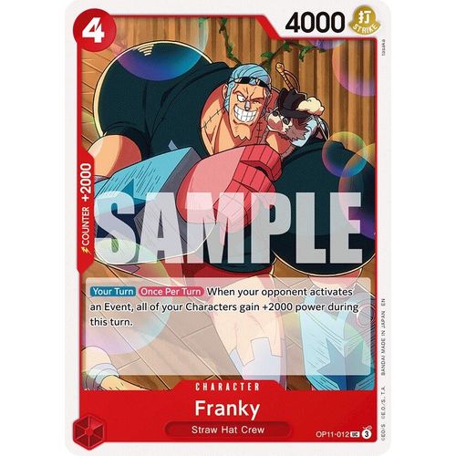 Franky (OP11 - 012) [A Fist of Divine Speed] - PokéBox Australia