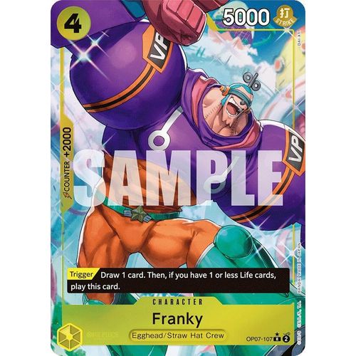 Franky (Parallel) (OP07 - 107) [500 Years in the Future] - PokéBox Australia