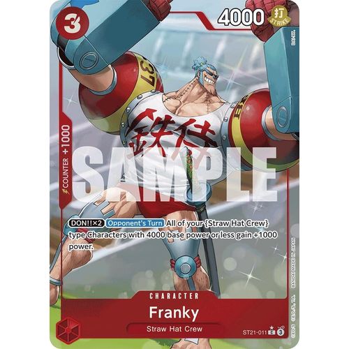 Franky (Parallel) (ST21 - 011) [Starter Deck EX: Gear 5] - PokéBox Australia