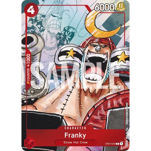 Franky - ST01 - 010 (Alternate Art) (ST01 - 010) [One Piece Promotion Cards] - PokéBox Australia