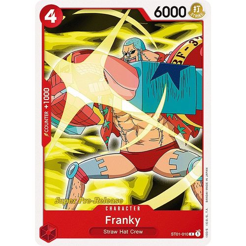 Franky (ST01 - 010) [Super Pre - Release Starter Deck 1: Straw Hat Crew] - PokéBox Australia