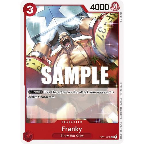 Franky (Tournament Pack Vol. 2) (OP01 - 021) [One Piece Promotion Cards] - PokéBox Australia