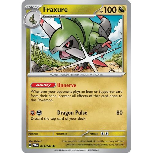 Fraxure (045/064) [SV: Shrouded Fable] - PokéBox Australia