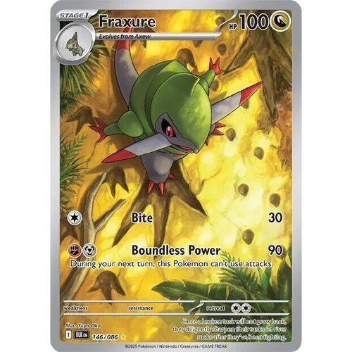 Fraxure (146/086) (SV: Black Bolt) - PokéBox Australia