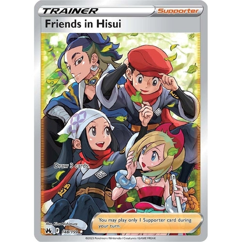 Friends in Hisui (Full Art) (148/159) (Crown Zenith) - PokéBox Australia