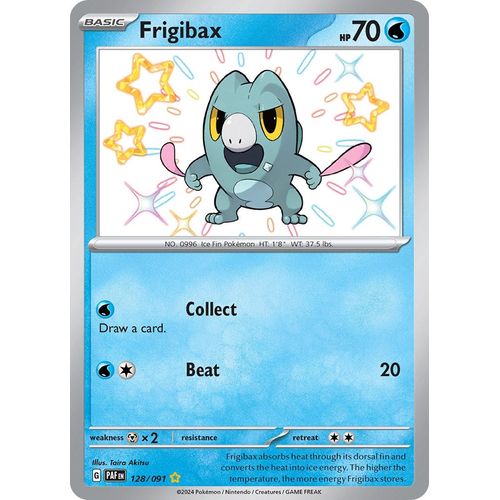 Frigibax (128/091) [SV: Paldean Fates] - PokéBox Australia