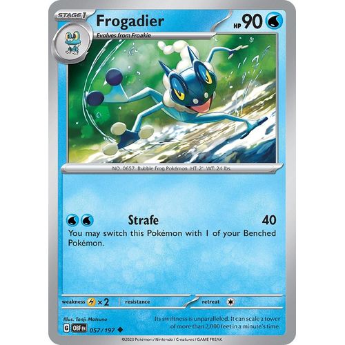Frogadier (057/197) [SV03: Obsidian Flames] - PokéBox Australia
