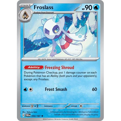 Froslass (053/167) [SV06: Twilight Masquerade] - PokéBox Australia