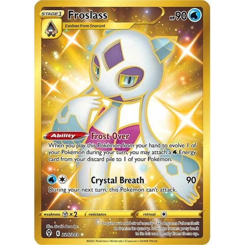 Froslass (Secret) (226/203) (SWSH07: Evolving Skies) - PokéBox Australia