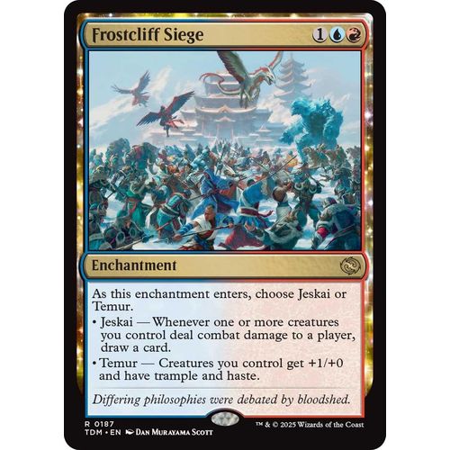 Frostcliff Siege (187) (Tarkir: Dragonstorm) - PokéBox Australia