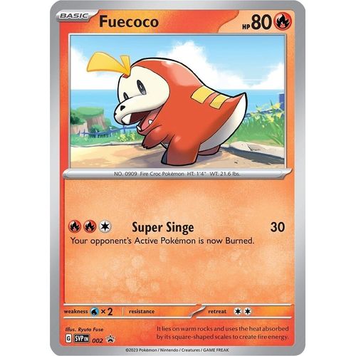 Fuecoco - 002 (002) (SV: Scarlet & Violet Promo Cards) - PokéBox Australia