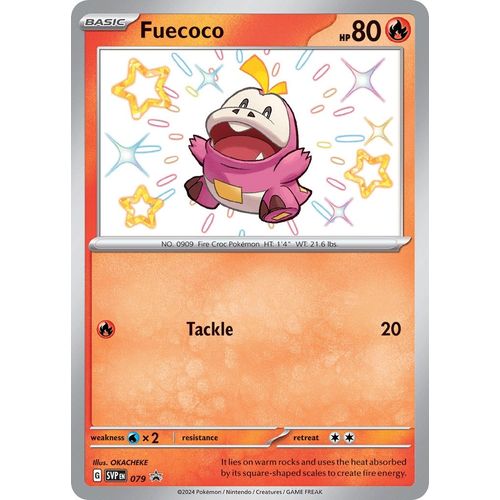 Fuecoco - 079 (079) (SV: Scarlet & Violet Promo Cards) - PokéBox Australia