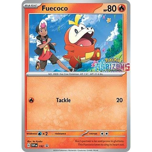Fuecoco - 192 (192) [SV: Scarlet & Violet Promo Cards] - PokéBox Australia
