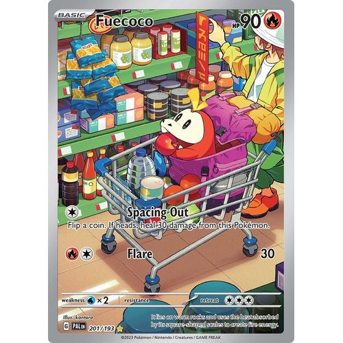 Fuecoco (201/193) [SV02: Paldea Evolved] - PokéBox Australia