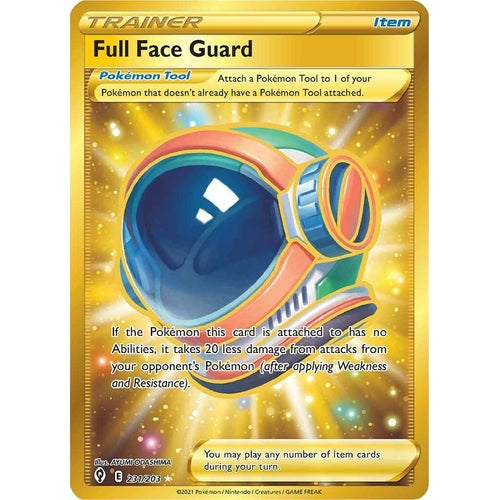 Full Face Guard (Secret) (231/203) (SWSH07: Evolving Skies) - PokéBox Australia