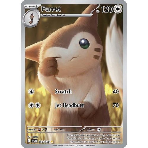 Furret (168/159) (SV09: Journey Together) - PokéBox Australia