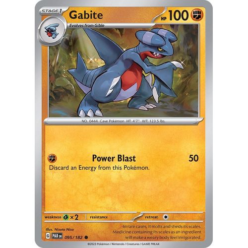 Gabite (095/182) [SV04: Paradox Rift] - PokéBox Australia
