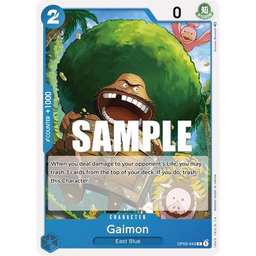 Gaimon (OP03 - 043) [Pillars of Strength] - PokéBox Australia