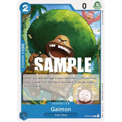 Gaimon (OP03 - 043) [Pillars of Strength Pre - Release Cards] - PokéBox Australia