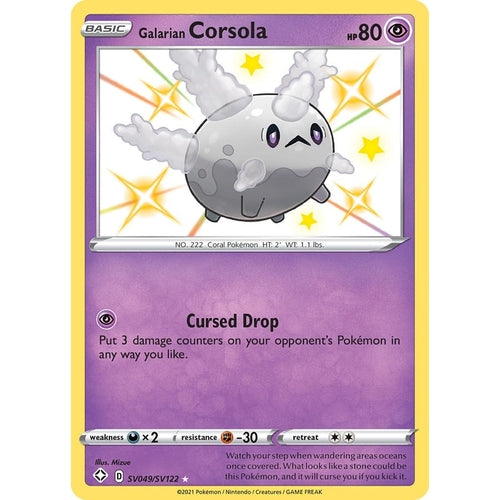Galarian Corsola (SV049/SV122) (Shining Fates: Shiny Vault) - PokéBox Australia