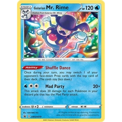 Galarian Mr. Rime - SWSH079 (SWSH079) (SWSH: Sword & Shield Promo Cards) - PokéBox Australia