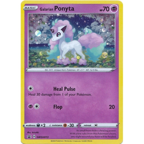 Galarian Ponyta - SWSH013 (SWSH013) (SWSH: Sword & Shield Promo Cards) - PokéBox Australia