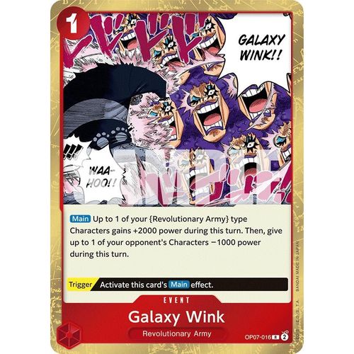 Galaxy Wink (OP07 - 016) [500 Years in the Future] - PokéBox Australia