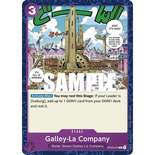 Galley - La Company (OP03 - 075) [Pillars of Strength] - PokéBox Australia