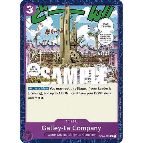 Galley - La Company (OP03 - 075) [Pillars of Strength Pre - Release Cards] - PokéBox Australia