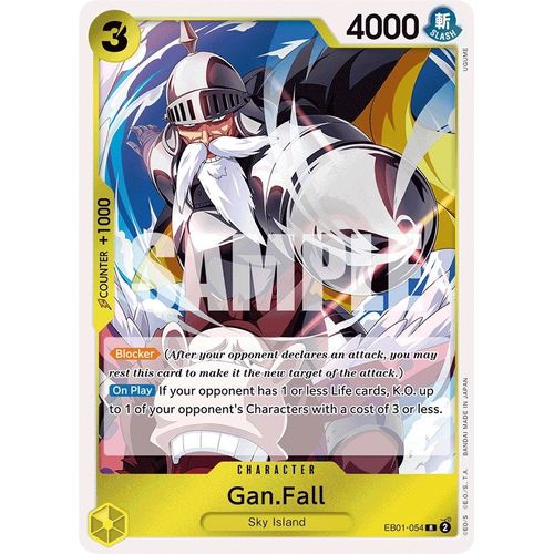Gan.Fall (EB01 - 054) [Extra Booster: Memorial Collection] - PokéBox Australia
