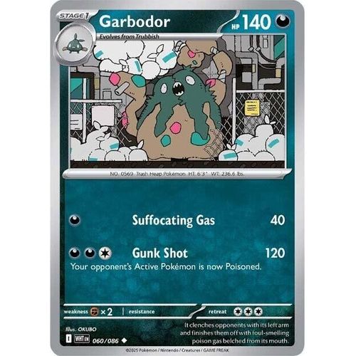 Garbodor (060/086) (SV: White Flare) - PokéBox Australia