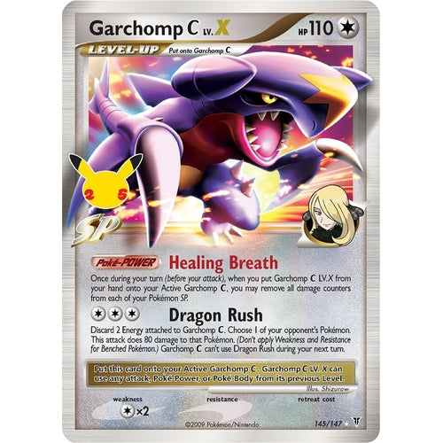 Garchomp C LV.X (145/147) (Celebrations: Classic Collection) - PokéBox Australia
