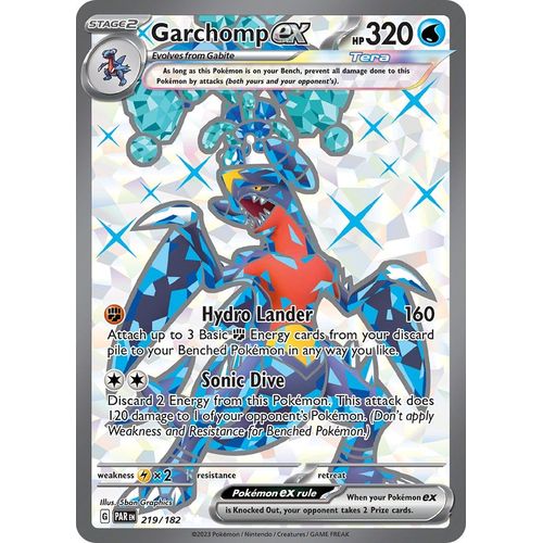 Garchomp ex (219/182) [SV04: Paradox Rift] - PokéBox Australia