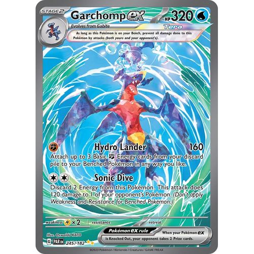 Garchomp ex (245/182) [SV04: Paradox Rift] - PokéBox Australia