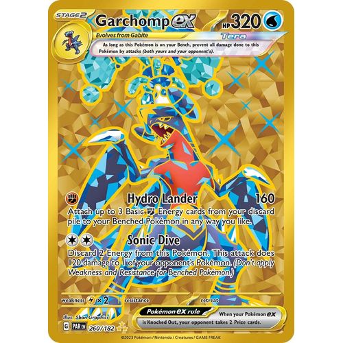 Garchomp ex (260/182) [SV04: Paradox Rift] - PokéBox Australia