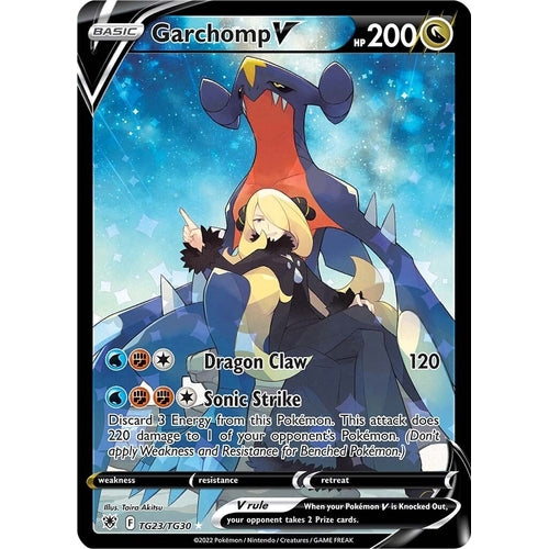 Garchomp V (TG23/TG30) (SWSH10: Astral Radiance Trainer Gallery) - PokéBox Australia