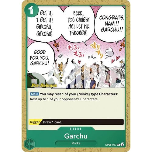 Garchu (OP08 - 037) [Two Legends Pre - Release Cards] - PokéBox Australia