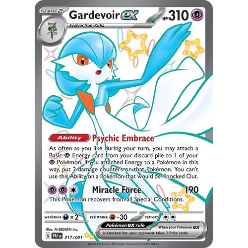 Gardevoir ex (217/091) [SV: Paldean Fates] - PokéBox Australia