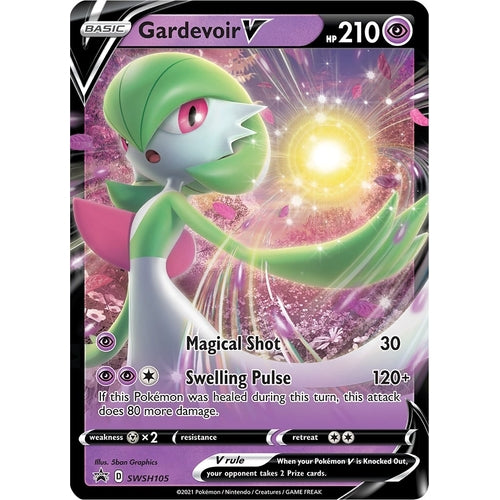 Gardevoir V - SWSH105 (SWSH105) (SWSH: Sword & Shield Promo Cards) - PokéBox Australia