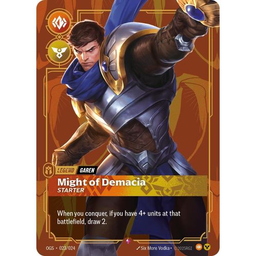 Garen - Might of Demacia (Starter) (023/024) (Origins: Proving Grounds) - PokéBox Australia