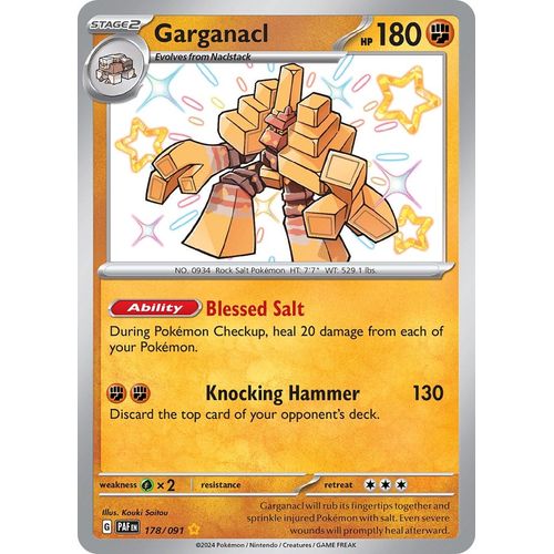 Garganacl (178/091) [SV: Paldean Fates] - PokéBox Australia