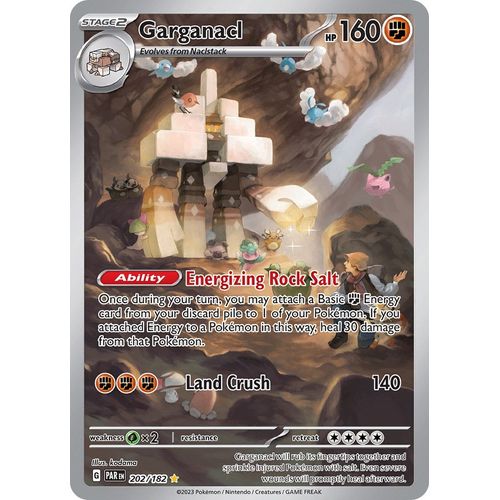 Garganacl (202/182) [SV04: Paradox Rift] - PokéBox Australia