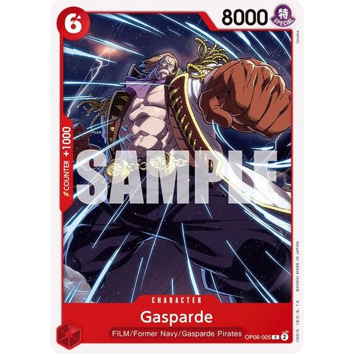 Gasparde (OP06 - 005) [Wings of the Captain] - PokéBox Australia