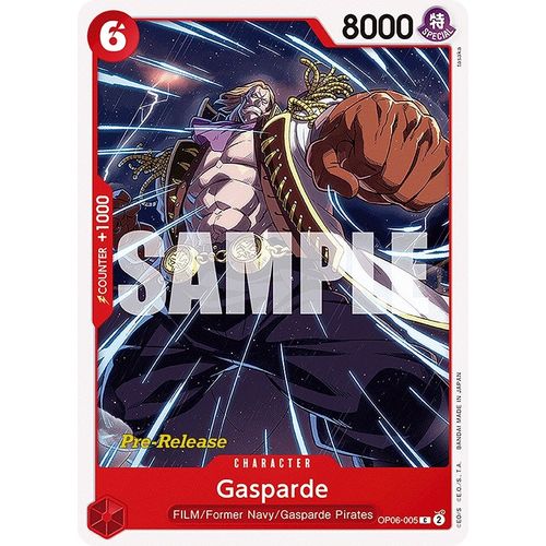 Gasparde (OP06 - 005) [Wings of the Captain Pre - Release Cards] - PokéBox Australia