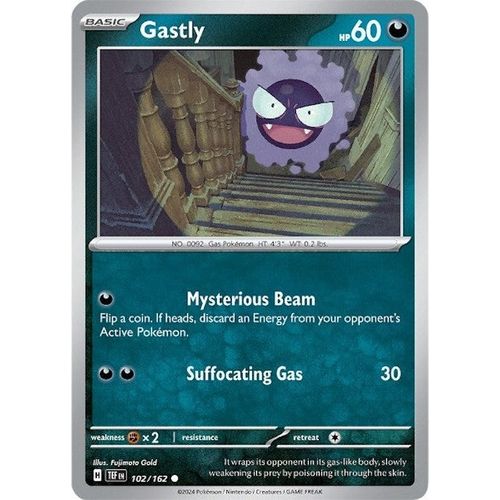 Gastly (102/162) [SV05: Temporal Forces] - PokéBox Australia
