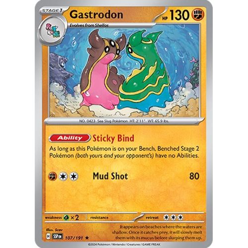 Gastrodon (107/191) [SV08: Surging Sparks] - PokéBox Australia