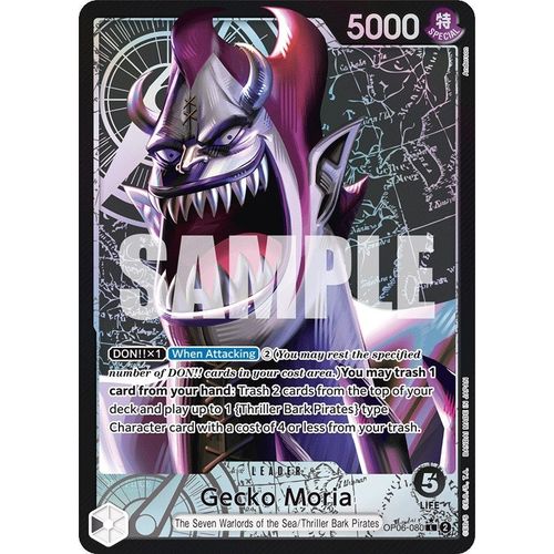 Gecko Moria (080) (Alternate Art) (OP06 - 080) [Wings of the Captain] - PokéBox Australia