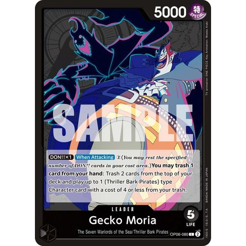Gecko Moria (080) (OP06 - 080) [Wings of the Captain] - PokéBox Australia