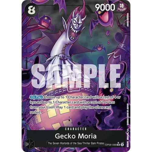 Gecko Moria (Alternate Art) (OP06 - 086) [Premium Booster - The Best - ] - PokéBox Australia